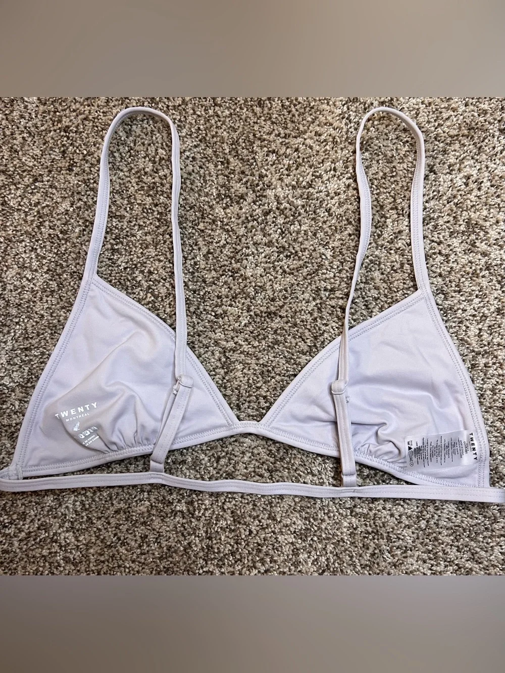 Twenty Montreal 3D Swim Bikini Top Size L
